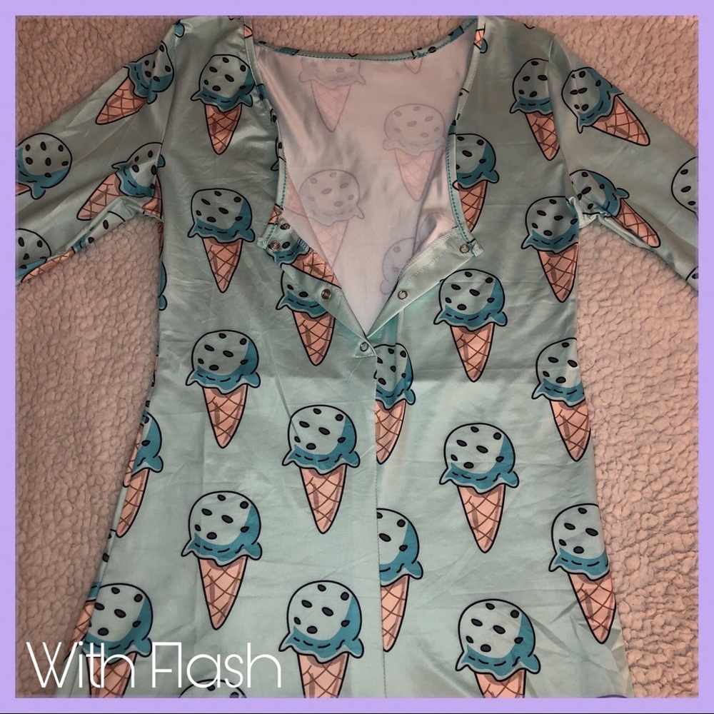 💙🍦Ice Cream Pajama Onsies🍦💙 - Picture 6 of 15